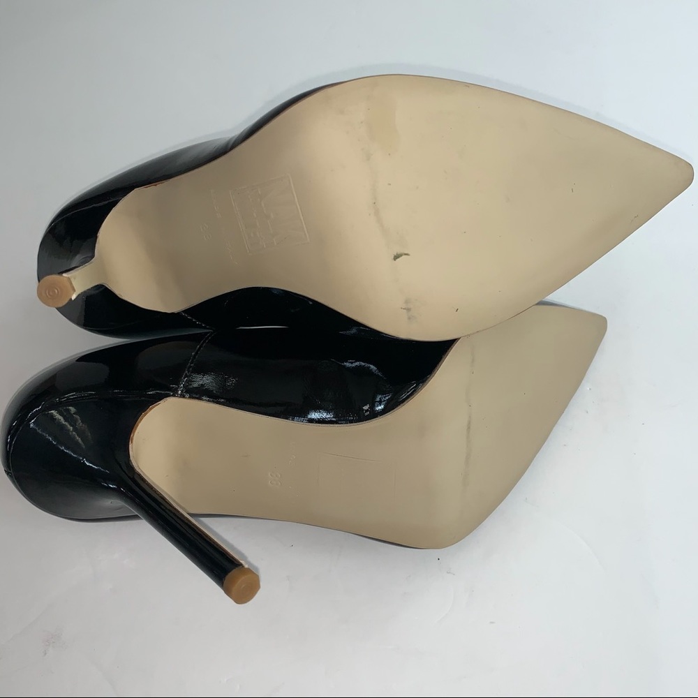 NAK No Animal Killed Black JACKIE Vegan Stiletto - Picture 8 of 11
